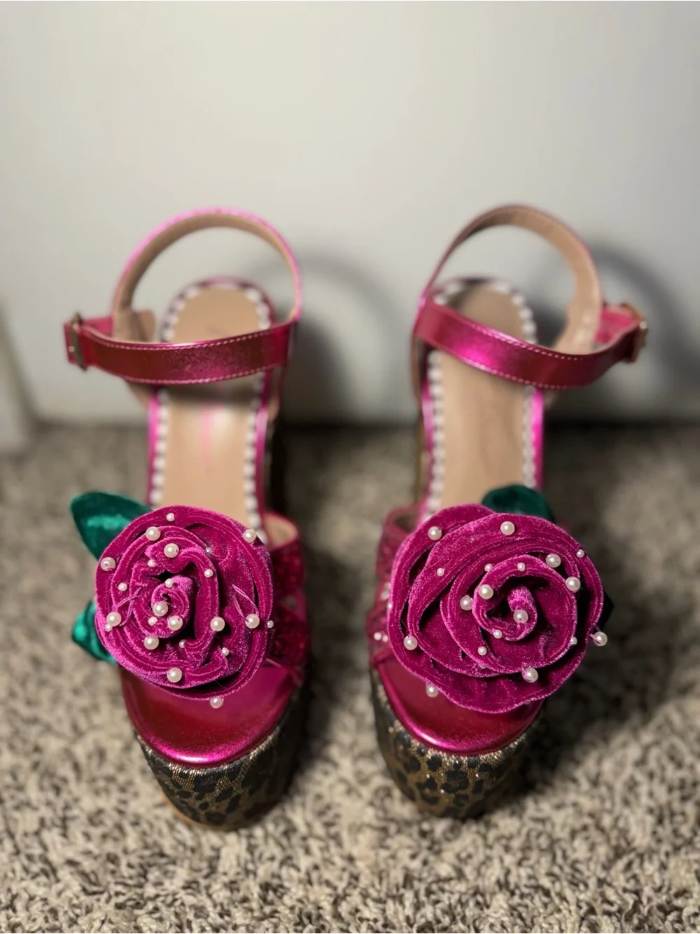 Betsey Johnson bold pink